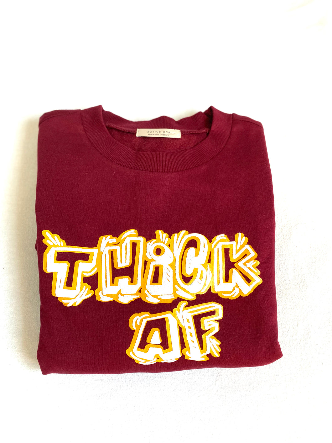 Thick AF crew neck